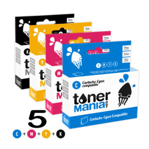 PACK 5 CANON PGI-570 CLI-571 Compatibles